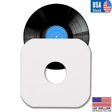 12 Heavy Duty White Paper LP Album Vinyl Record Sleeves Protectors 50