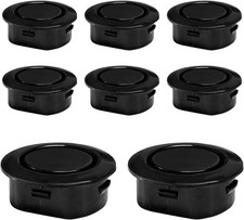 Car Rear Bumper Radar Hole Cover Durable Plastic Front Rear Sensor