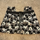 Disney Mickey Mouse Gray Lounge Pants 2X (18W-20W) Drawstring Elastic Waist — photo 1