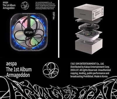 Aespa The 1st Album Armageddon CDP Version Authentic Sealed with