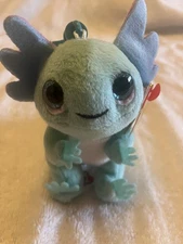 Ty Beanie Baby Bellies Alex The Axolotl 5” Keychain Backpack Clip New W/Tags