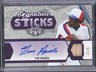 2022 Leaf Lumber #SS-TR1 Tim Raines Signature Sticks Pewter #/12