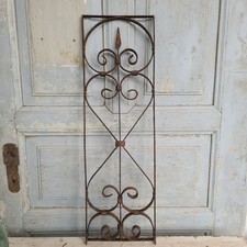 U4134 Fenstergitter ~ Balkongitter ~ Rankgitter ~ JUGENDSTIL ~ Schmiedeeisen