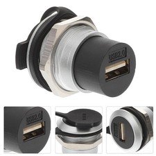 USB Panel Mount Coupler Female to Female Bulkhead Extension Usb Coupler Usb