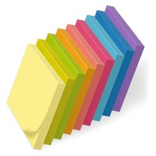  9 Pack Sticky Notes 3x3 Inches Colorful Sticky Notes  Super Sticking Power