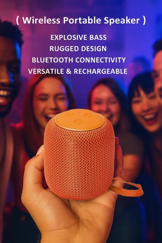 Wireless Portable Bluetooth Speaker Sound Play 10ft Range Rechargeable TWS Pair - Picture 30 of 35