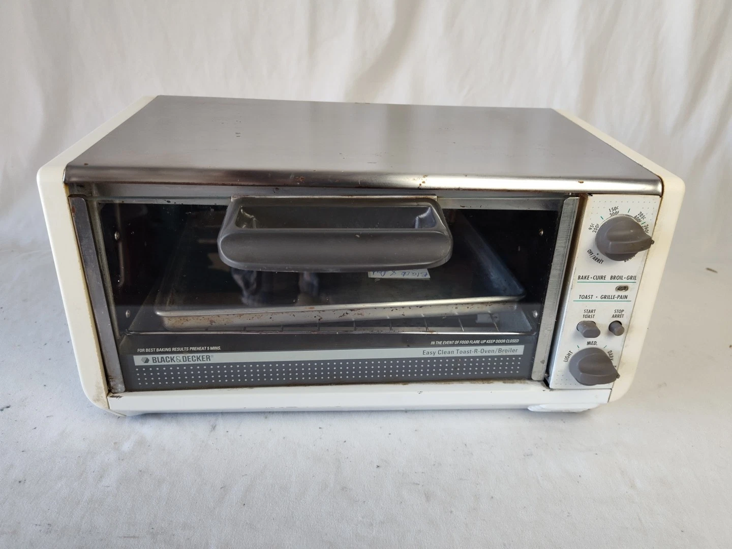 Black & Decker Spacemaker Toast-R-Oven TRO570-TY3 Toaster Oven Heat-Guard Hood