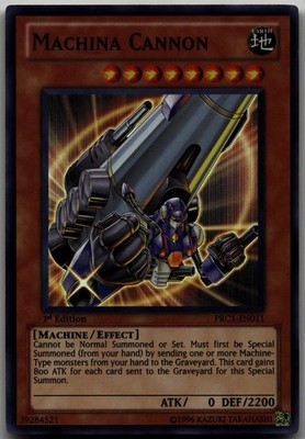 Machina Cannon Super Rare 2012 Premium Collection Tin PRC1-EN011 LP