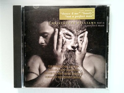 Christopher Williams - Not a Perfect Man (CD, 1995) Promo Gold Stamp