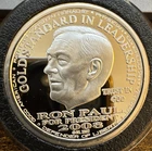 2008 Ron Paul For President 1oz .999  NORFED Silver Round $20 Liberty Dollars