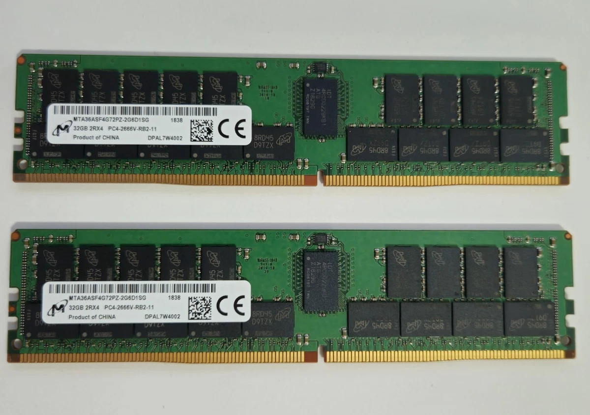 32GB ECC Network Server Memory DDR4 SDRAM for sale | eBay