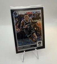 2023-24 Panini NBA HOOPS Premium Stock Dennis Schroder #153 Black Disco /1