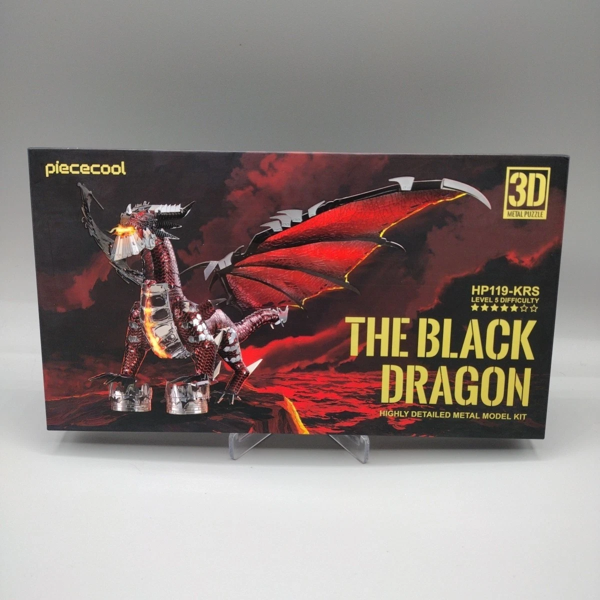 Piececool 3d Metal Puzzle Nave Pirata, Black Pearl 3D Puzzle Metallo per 340 Acciaio Inossidabile, 1:1 Ripristina, Regalo di Compleanno, modellismo da costruire adulti, 307 Pezzi