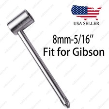 8mm 5/16" Metal Guitar Truss Rod Adjustment Wrench Tool Fit for Gibson Guitar