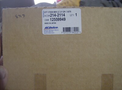 GENUINE GM ACDELCO 12559949 SECONDARY AIR DIVERTER VALVE
