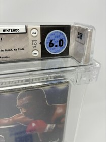 Mike Tyson's Punch-Out (NES 1987) 💎 1st Print White Bullets CiB 💎 WATA 6.0