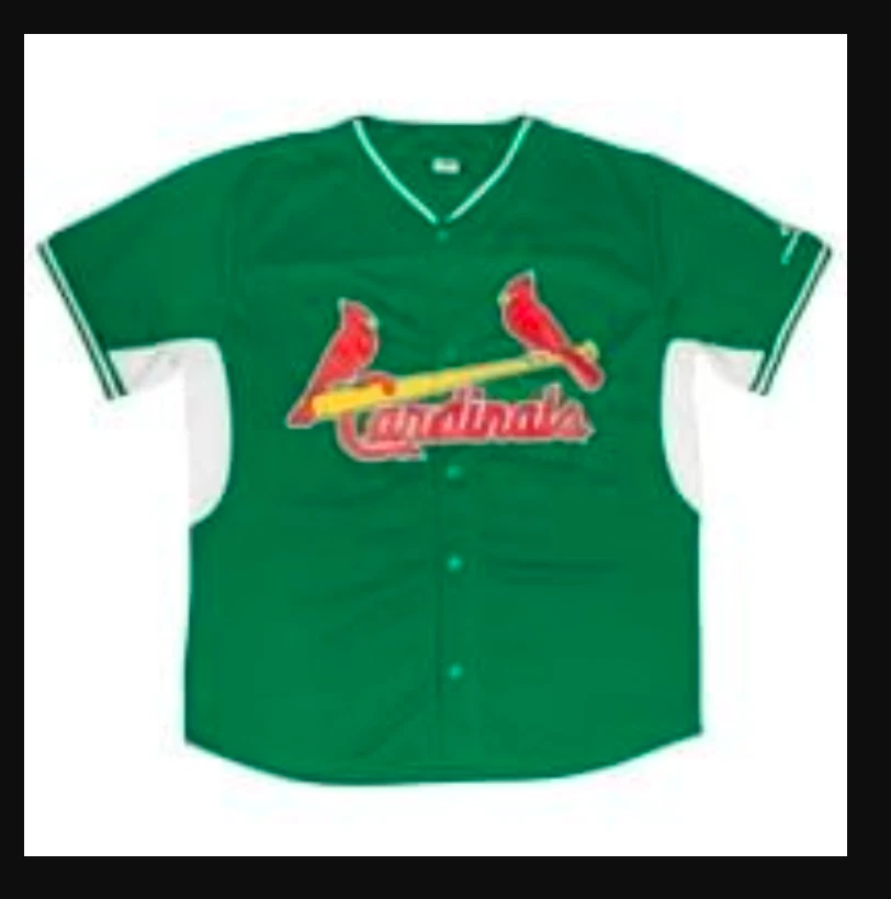 st louis cardinals green shirt