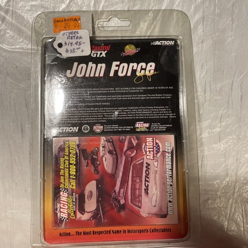 1998 ACTION 1/64 JOHN FORCE CASTROL ELVIS MUSTANG FUNNY CAR LIMITED EDITION - Picture 5 of 5