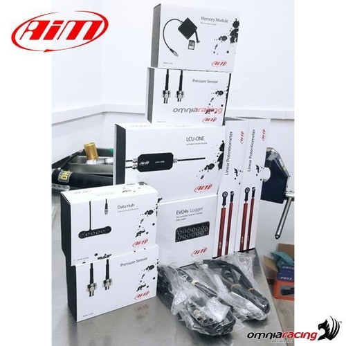 AIM MultiChron is an handy digital lap timer up to four different racers jointly - Imagen 4 de 5