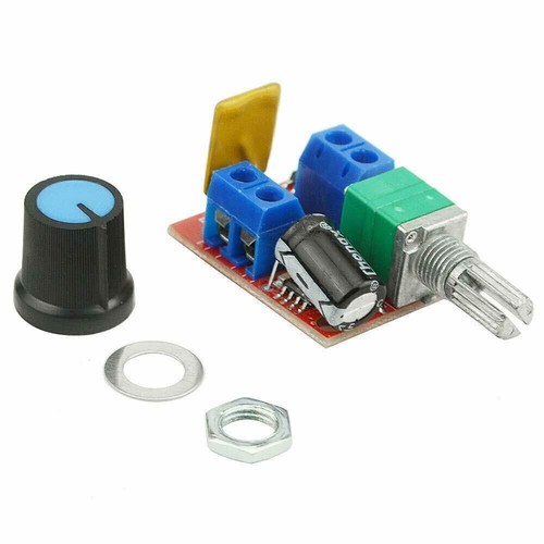 6x 5A Motor Drehzahlregler Modul Mini DC PWM Regler LED Dimmer 3/6/12/24/35V - Bild 8 von 9