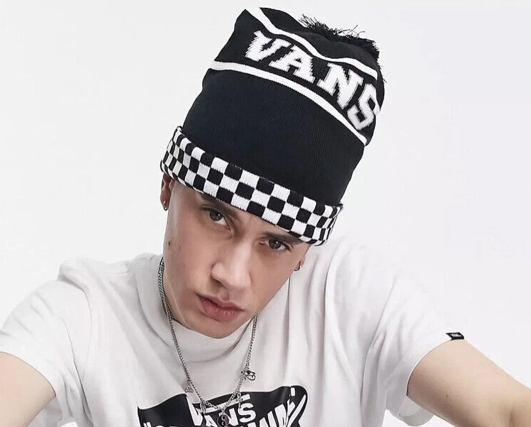 Vans checkerboard cheap beanie