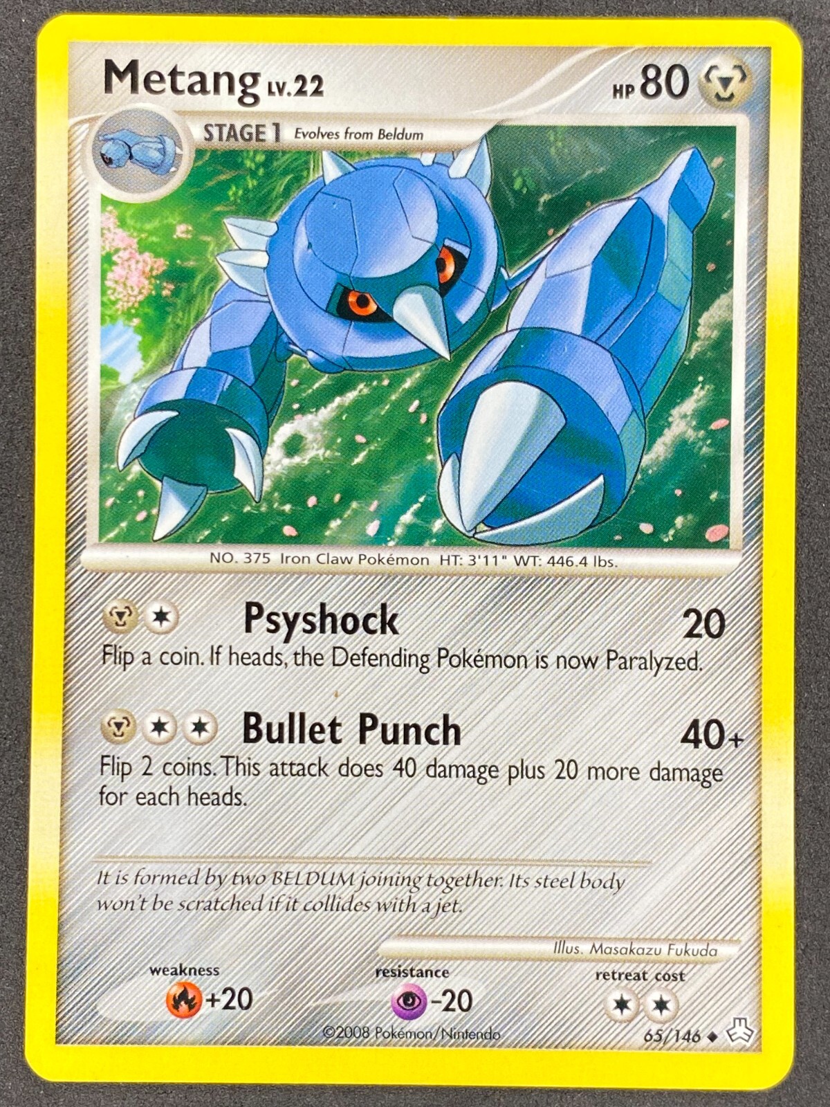 Pokémon Metang 65/146 LA Legends Awakened LP/NM