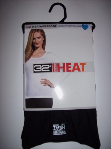 32 Degrees Weatherproof Heat Base Layer Top Womens Lightweight NIP - Picture 3 of 5