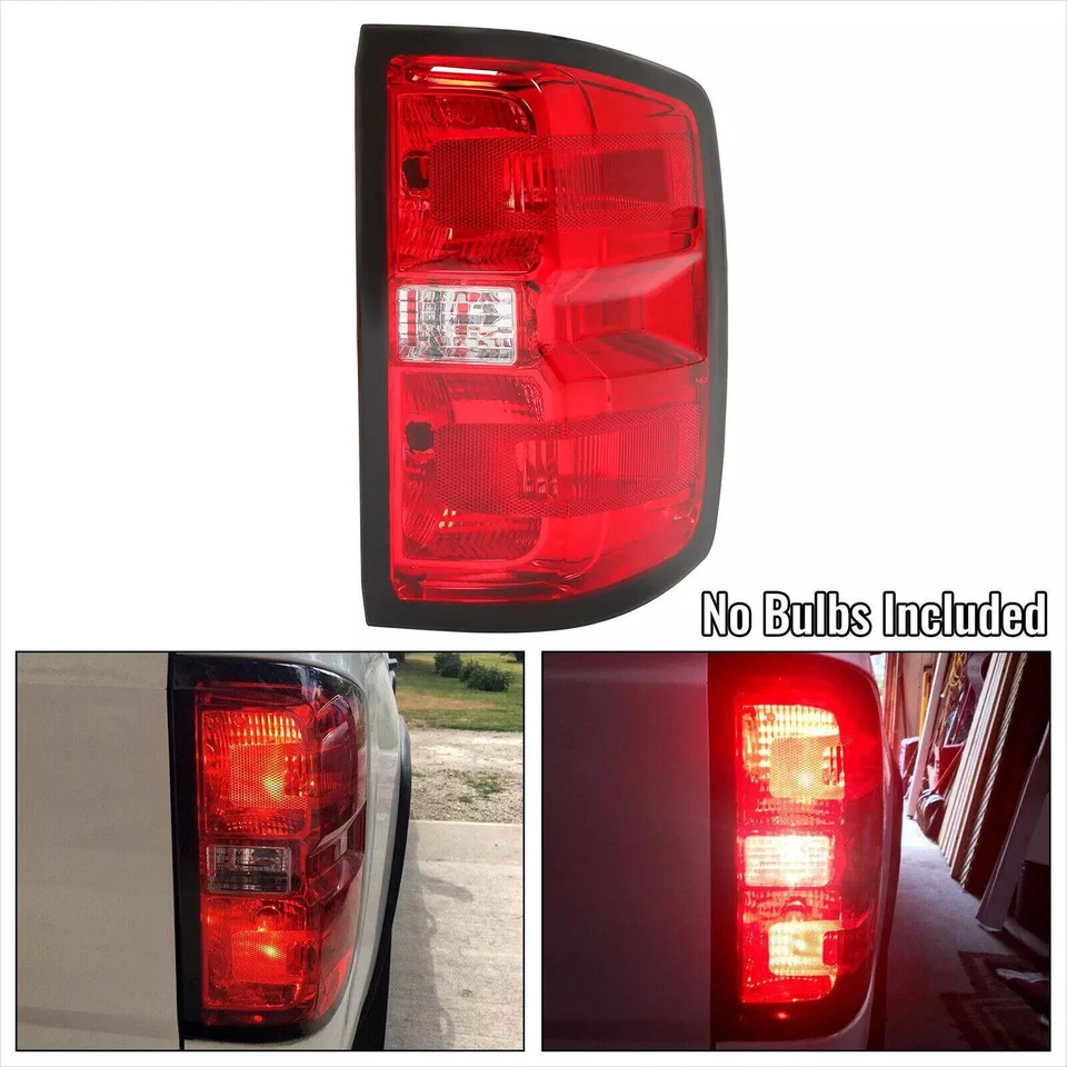 Passenger Side Tail Light For Chevy Silverado 1500 2500 3500 2014-19 Brake Lamp - Image 2 of 4