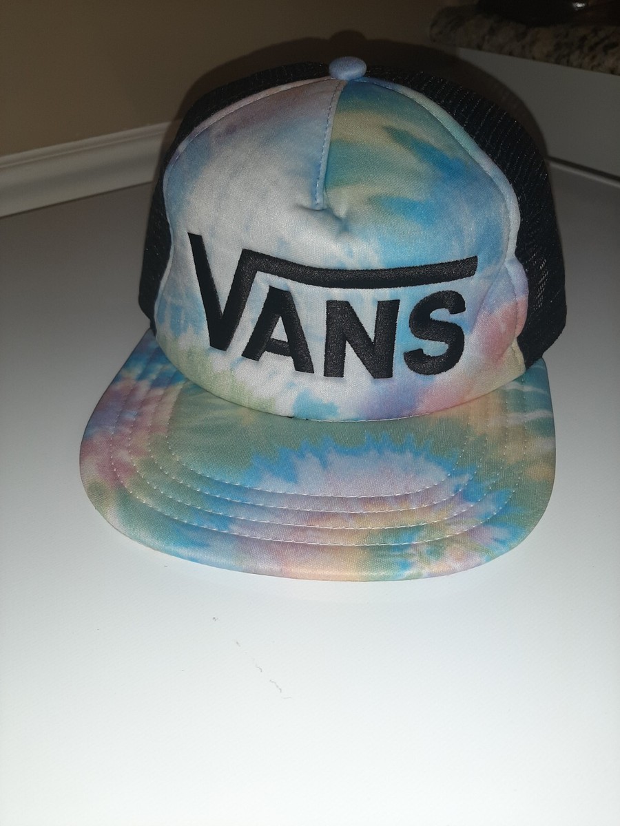 NWOT New VANS Beach Bound Tie Dye TRUCKER Hat Cap UNISEX  display picture 1