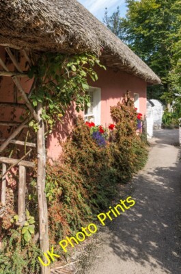 Foto 6x4 Golden Vale Bauernhaus, Bunratty Folk Park Bunratty East Reconst c2014
