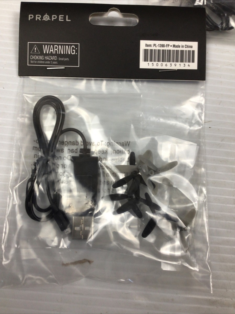 Propel Atom Micro Drone blade set with usb attachment #PL-1390-FP