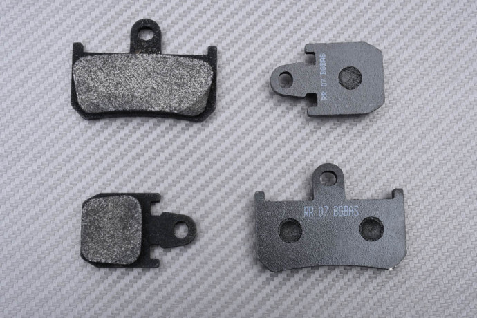 Plaquettes de frein carbone PFC Yamaha MT-01 2007-2009 pour voyage et duo