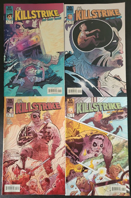 OH, KILLSTRIKE #1-4 (2015) BOOM! STUDIOS FULL SET! 1990s HERO IN MODERN  TIMES!