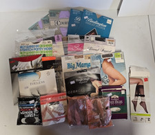 Huge Lot of 22 Pair Vintage Pantyhose Knee Highs