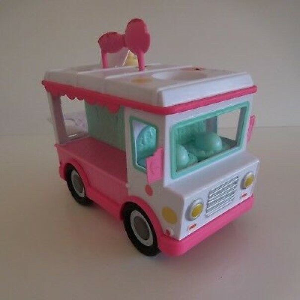 Num Noms Lip Gloss Ice Cream Truck Playset Kids Girl Pink Gift