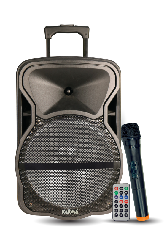 Karaoke Portatile HWWR Con 2 Microfoni Wireless - Cassa Bluetooth Con Luci LED, Supporto USB/TF/AUX, Ideale Per Feste - Foto 5