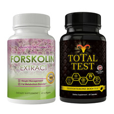 Forskolin Extract Weight Loss Supplement Testosterone Booster Antioxidant Pills