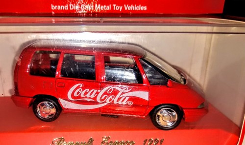 Coca Cola Solido 1:43 Renault Espace anni '90 Nuovo di zecca in scatola cocaina non aperta Francia - Foto 2 di 4