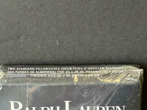 NEW Rare PAIR Vintage RALPH LAUREN *Desert Spring SOUTHWEST STANDARD Pillowcases - Picture 6 of 9