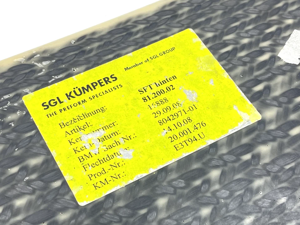 Barra de refuerzo para parachoques trasero BMW M6 E63 E64 2006-2010 OEM 8042971 Foto 4 de 4