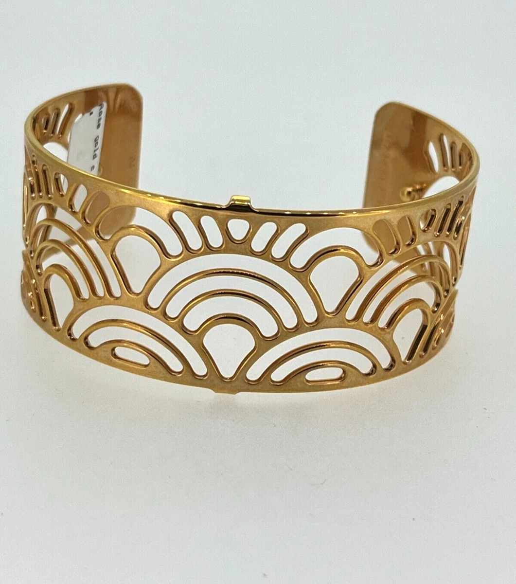 Les Georgettes by Altesse Bangle 25mm Rose Gold Poisson 7027440