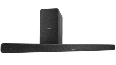 DENON DHT-S517 SOUND BAR FOR TV WITH WIRELESS SUBWOOFER 3D SURROUND SOUND