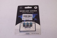  3-Pk DyKay Webcam Cover Ultra Thin Slide Black for Laptop Computer 8541707605