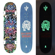 Deathwish 8.12" Controlled Chaos Williams Ultimate Pro Skateboard Thunder Satori