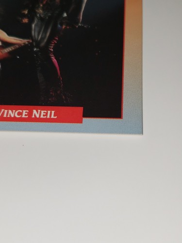 1991 Brockum RockCards #28 Vince Neil Motley Crue Rock Hair Metal Band Cards # - Picture 5 of 11