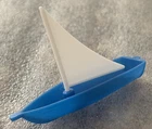 Vintage TUTTI 💦Blue Sailboat💦 "Ship Ahoy" "Sea Shore Shorties" mnt