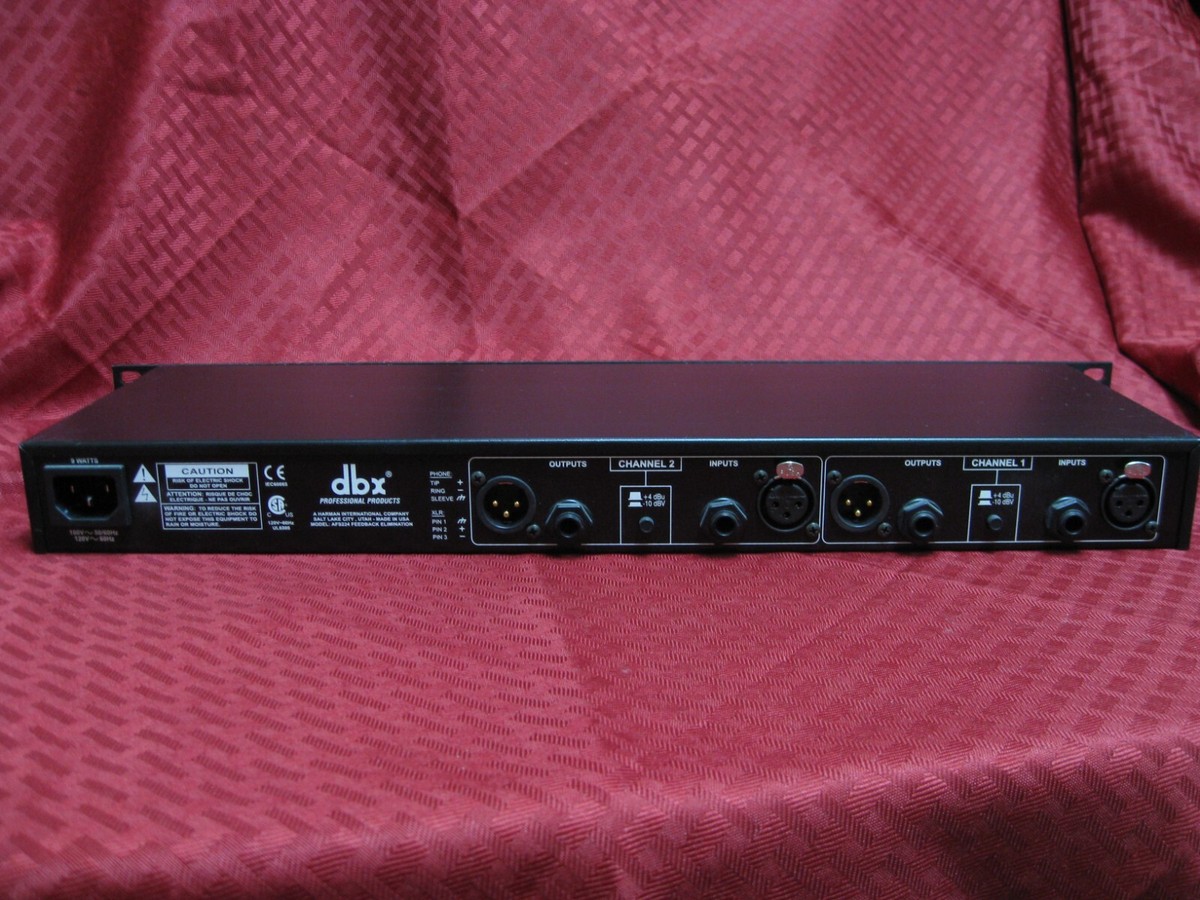 DBX AFS 224 Advanced Feedback reduction Suppression
