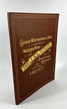 George Wostenholm & Son Catalog The I-XL Cutlery Sheffield England Numbered RARE