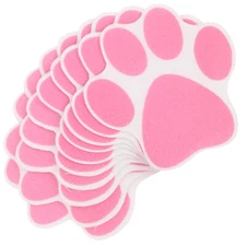 10PCS Bathtub Stickers Self-adhesive Floor Wall Decals Paw Bathtub Decals