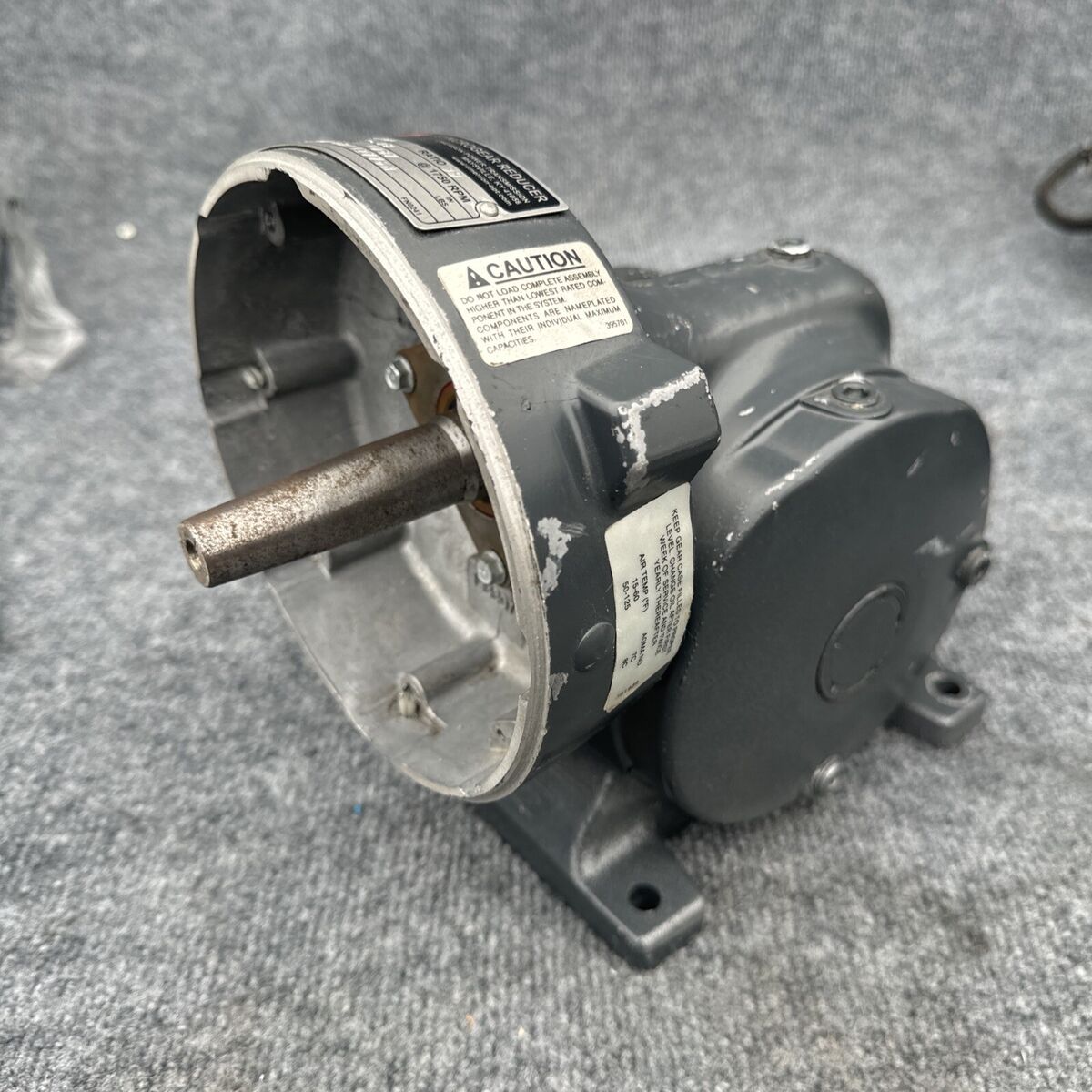 Browning Syncrogear reducer E436/L09112776N 39:1 Ratio 1750 Browning Syncrogear reducer E436/L09112776N 39:1 Ratio 1750